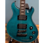 Used Charvel Desolation DC-2 ST Electric Guitar, Blue Smear