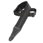 Levy's PM48NP3-BLK 3.25" Neoprene Guitar Strap, Black