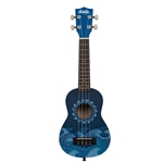 Kala Deep Blue Ukadelic Soprano Ukulele