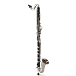 Backun BCLBBALPHA-C-NKZ Alpha Low C Bass Clarinet, Nickel Plated Keys, Backpack Case