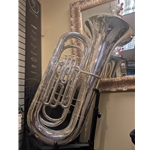 Eastman EBB431S Advanced Series 4-Valve 4/4 Tuba, Silver