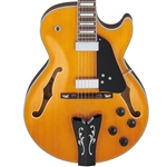 Ibanez GB10EMAA GB10EM George Benson SIgnature Hollowbody, Antique Amber