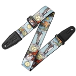 Levy's MP2CVY-002 Tarot - Color, Clairvoyant Series 2" Poly Guitar Strap