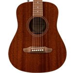 Fender 0974103121 California Standard Redondo Mini W/Bag, Spruce Top, Natural Sapele