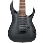 Ibanez RGA742FM 7-String Electric Guitar, Trans Gray Flat