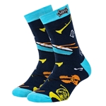 Levy's LVY-SOCK-BNO Unisex Band and Orchestra Pattern Crew Socks
