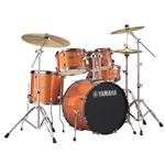 Yamaha RDP0F56WORG 5-Piece Rydeen Kit W/Hardware, Orange Glitter, 20" Kick