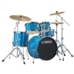 Yamaha RDP0F56WSKB 5-Piece Rydeen Kit W/Hardware, Sky Bue, 20" Kick