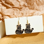 Music Gift RE55 Beautiful Meowsic to My Earrings
