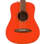 Fender California Standard Redondo Mini Acoustic Guitar, Fiesta Red
