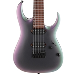 Ibanez RBS742EX Standard 7-String Electric Guitar, Black Aurora Burst Matte