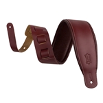 Levy's M26PD-BRG-BRG Burgundy Guitar Strap