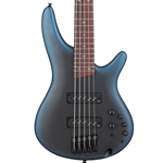 Ibanez SR505N 5-String Electric Bass Guitar, Midnight Arctic Ocean Matte