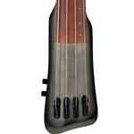 Ibanez UB804 4-String Upright Electric Bass Guitar, Black Ice Burst Low Gloss