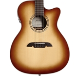 Alvarez AF70ce Folk Acoustic Guitar with Electronics, Shadowburst