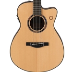 Yamaha TAS3CNT TAS3 C Concert Cutaway TransAcoustic, Natural