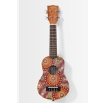 Kala KA-DS-CM-SC-S_W/BAG Chantelle Mulladad Desert Storylines Soprano Ukulele w/Bag
