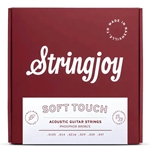 String Joy SJ-NB10547SF 10.5-47 Soft Touch Naturals - Phosphor Bronze Acoustic Guitar Strings