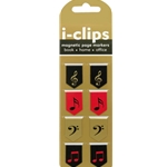 Peter Pauper Press 9781441312518 Music I-Clips Magnetic Page Markers