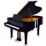 Aim AIM21721 Grand Piano Die Cut Magnet
