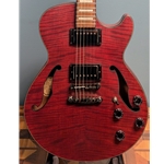 Used Ibanez AGS83BZ-WRF Artcore Electric Guitar, Wine Red Flat