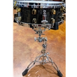 Used Yamaha MSD0105 14" Maple Custom Snare Drum, Black