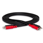 Hosa  CRA-201 Stereo Interconnect, Dual RCA to Same