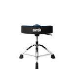 Gator GP-DTH-ASD-BL Blue Drum Throne Saddle Seat with Air Ride Height Adjustment