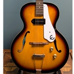 Used Epiphone 2016 E422T Hollow Body Electric Guitar, Sunburst