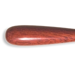 Mollard  P12BW 12" P Series Baton, White w/Bloodwood Handle