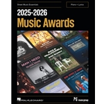 2025-2026 Music Awards Piano and Lyrics Softcover