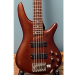 Used Ibanez SR505 Standard 5-String Electric Bass Guitar, Mahogany
