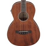 Ibanez PNB14E Acoustic Bass with Electronics, Open Pore Natural