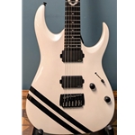 Used Ibanez JBBM40 JB Brubaker Signature Electric Guitar, Pearl White
