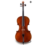Eastman VC7015G44SBC+ 4/4 Rudoulf Doetsch 5-String Series+ Performance Cello Outfit w/Pickup
