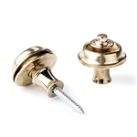 Dunlop SLS1102BR Straplok Strap Retainers Original - Brass
