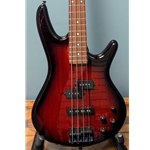 Used Ibanez GSR200SM 4-String Electric Bass Guitar, Charcoal Brown Burst