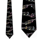 Music Gift RT23 Colorful Concerto Handmade Tie