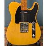 Fender American Vintage '52 Telecaster Reissue Electric Guitar, Butterscotch Blonde