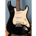 Used Fender 2002 American Standard Stratocaster Electric Guitar, Black