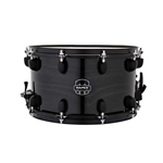 Mapex MPNMP4800BMB 14"X8" Maple/Poplar Hybrid Shell Snare Drum, Trans Midnight Black