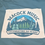 50THANNIVERSARYTOTE Beacock Music 50th Anniversary Tote Bag