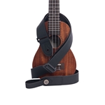 Kala STP-ECOBLK Black Vegan Ukulele Strap