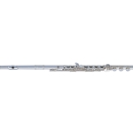 Pearl 765 Quantz Series Silver Open Hole Flute w/Offset G. Split E and Low B, B Stock