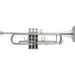 Bach 170S43GYR Apollo 170 Series Silver Plated Bb Trumpet, B Stock