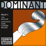 Dominant Cello D String , Perlon Core, Chrome Wound