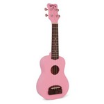 Kohala KT-SPI Tiki Soprano Ukulele, Pink
