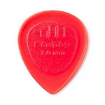 Dunlop 474P1.0 Stubby Jazz Guitar Picks, 1.0mm Red, 6 Pack