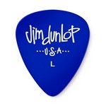 Dunlop 486PLT Gels Guitar Pick, Light Blue, 12 Pack