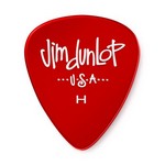 Dunlop 486PHV Gels Guitar Pick, Heavy Red, 12 Pack